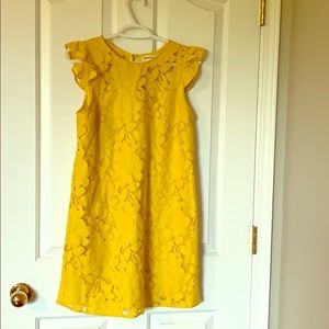 Beautiful ladies Monteau yellow dress